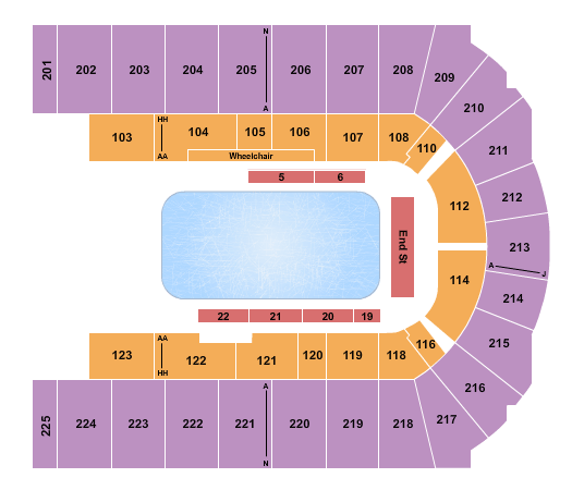 War Memorial Arena Disney On Ice Seating Chart
